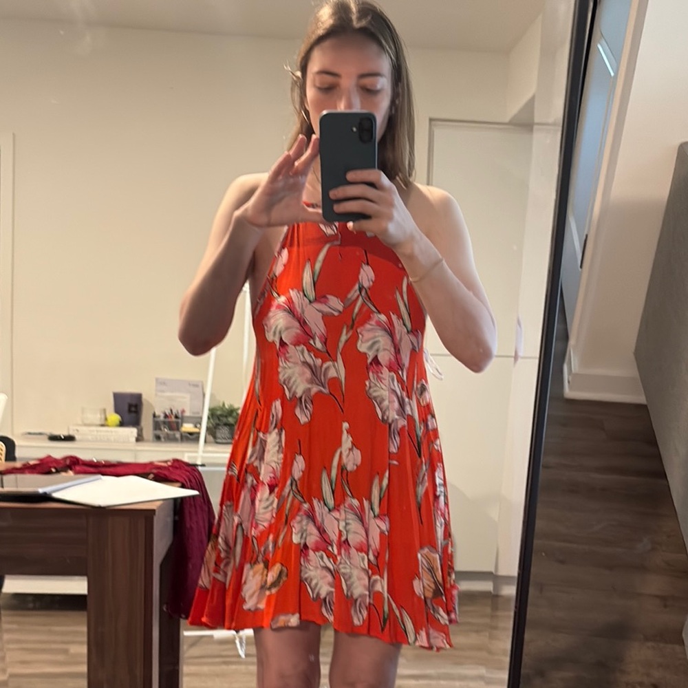 MINKPINK Orange Sundress